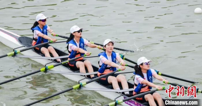 第三届中国国际女子赛艇精英赛上海奉贤金汇港